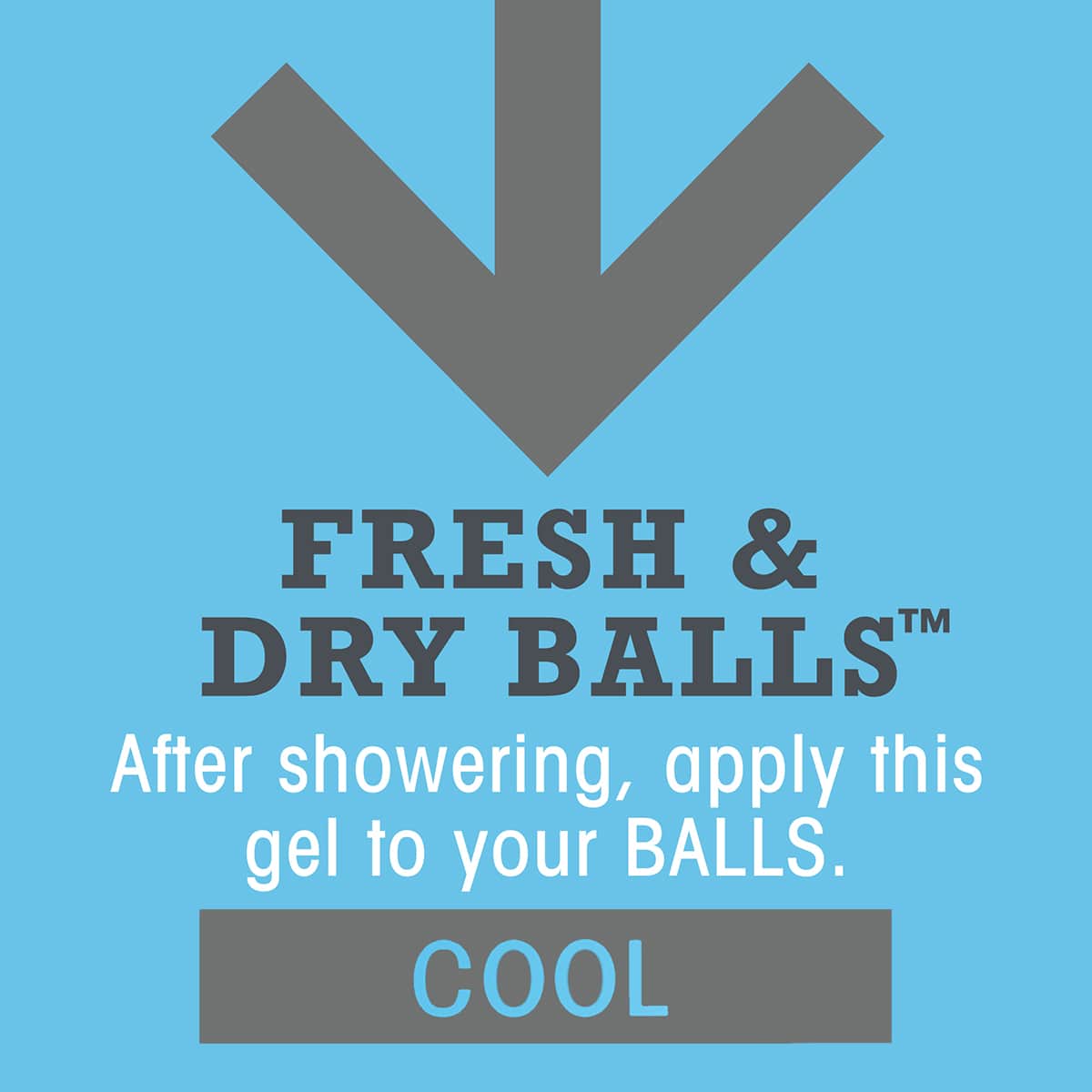 Fresh & Dry Ball Intimate Deodorant – Cool Mint Fragrance 75ml